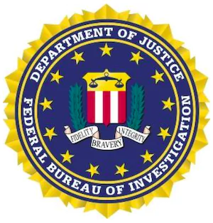 Federal Bureau Of Investigation Department of Justice Logo